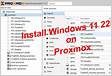 How to Install Windows 11 on Proxmox GetLabsDon